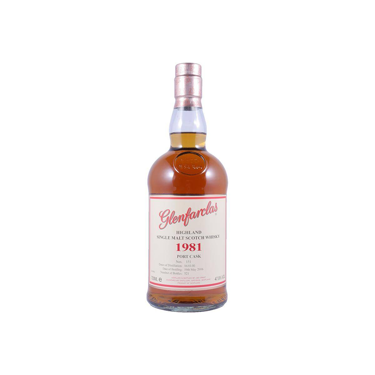 Glenfarclas 1981 35 Years Single Malt Whisky