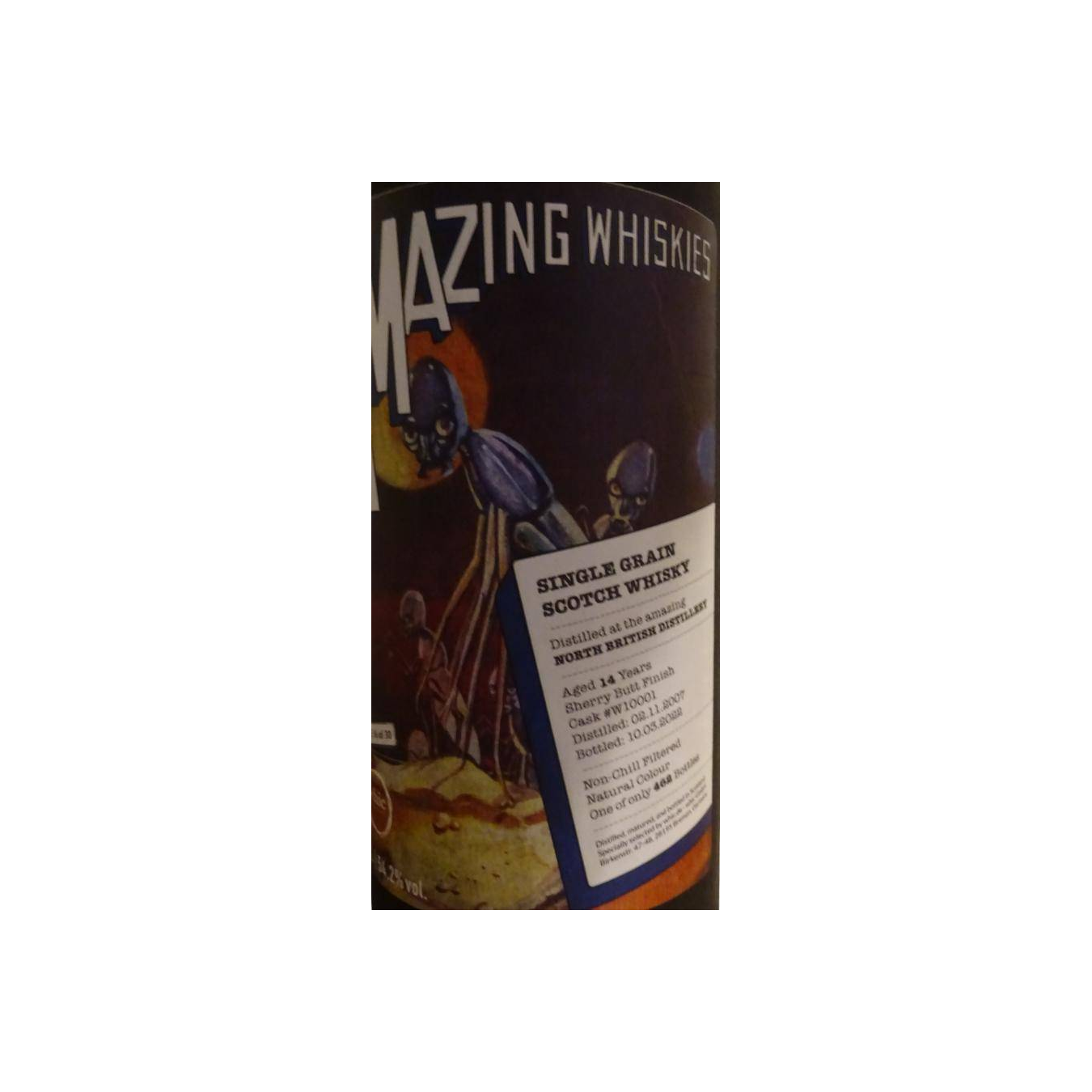 North British 2007 14 Years Single Grain Whisky 2