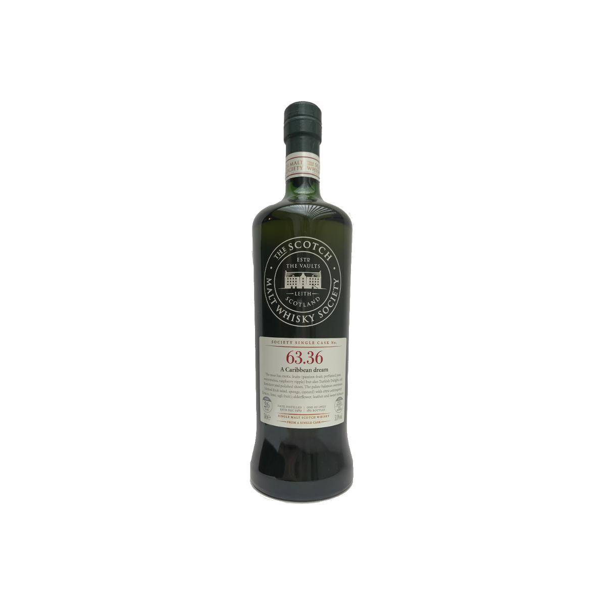 The Scotch Malt Whisky Society 1989 26 Years Single Malt Whisky