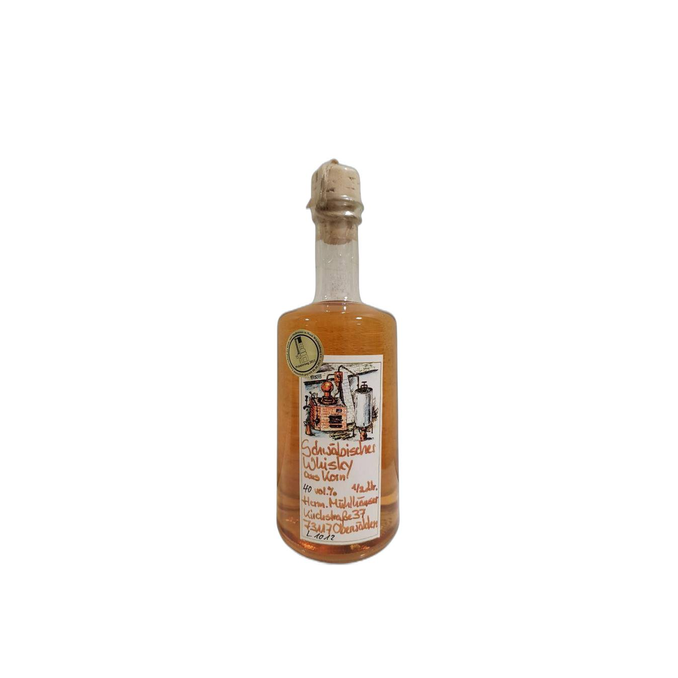 Landbrennerei Mühlhäuser Schwäbischer Whisky aus Korn