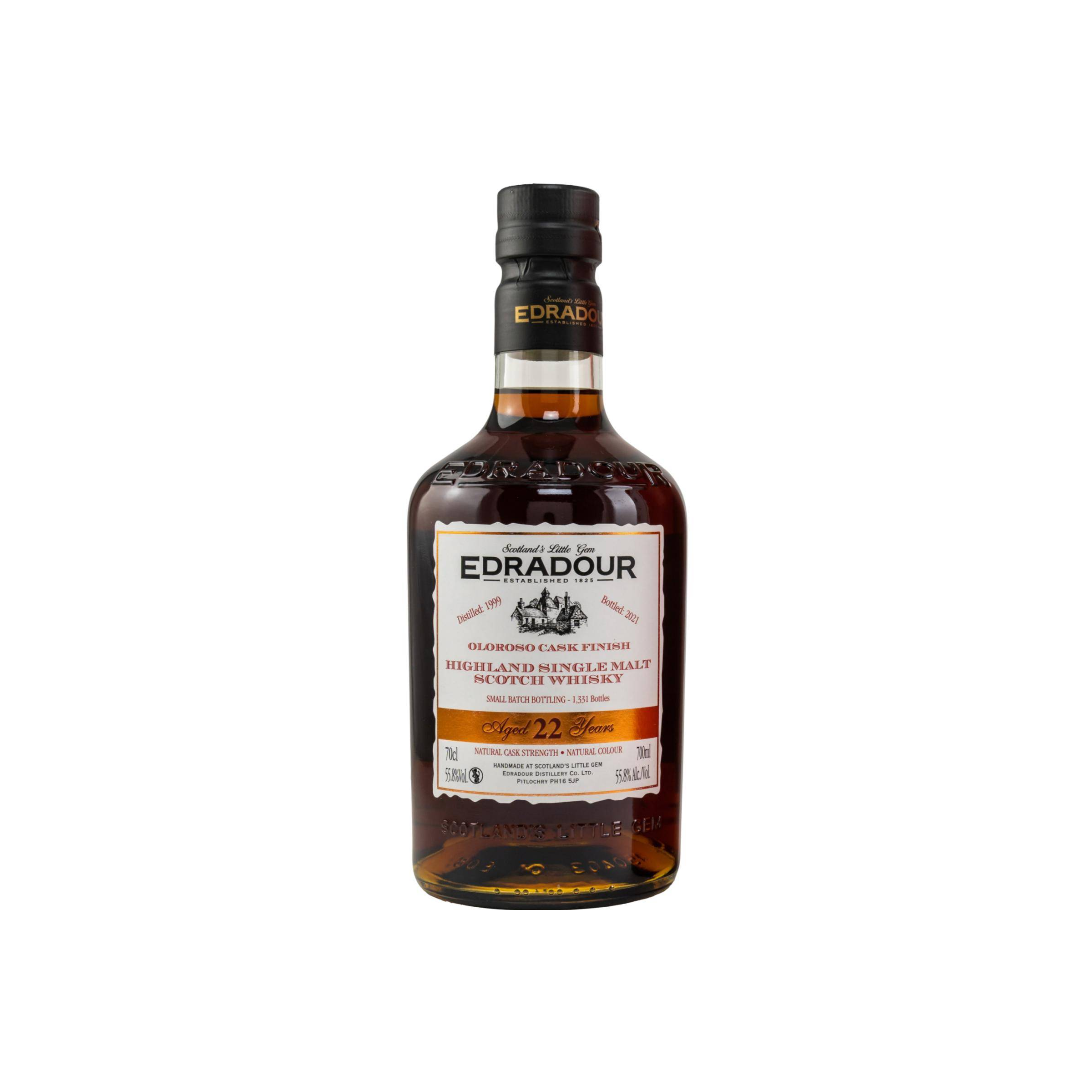 Edradour 1999 22 Years Single Malt Whisky