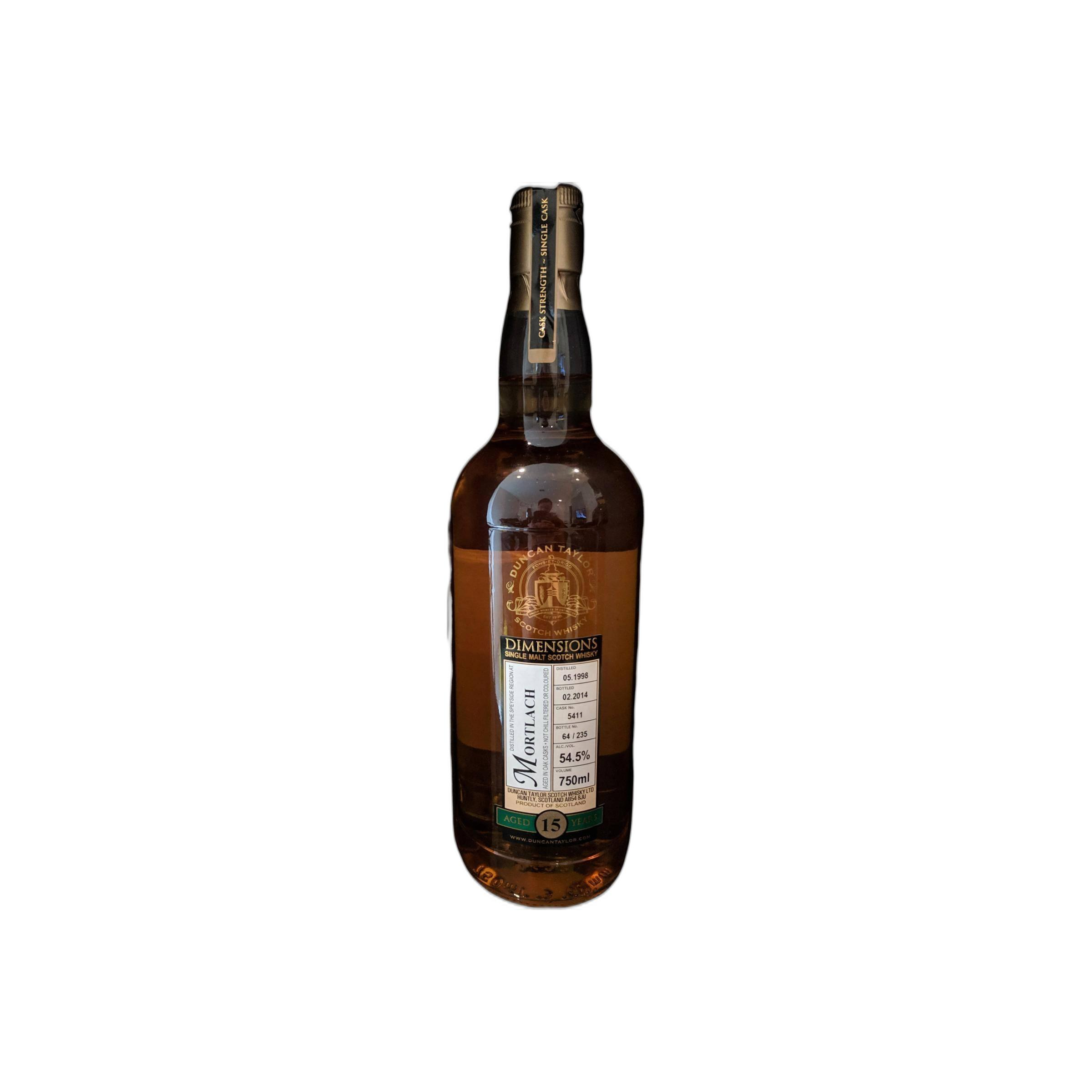 Mortlach Dimensions 1998 15 Years Single Malt Whisky