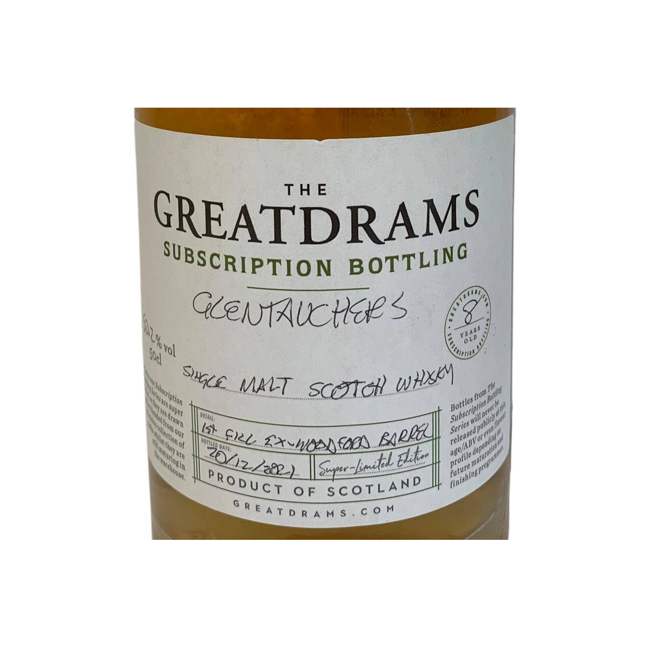 Glentauchers 8 Years Single Malt Whisky 2
