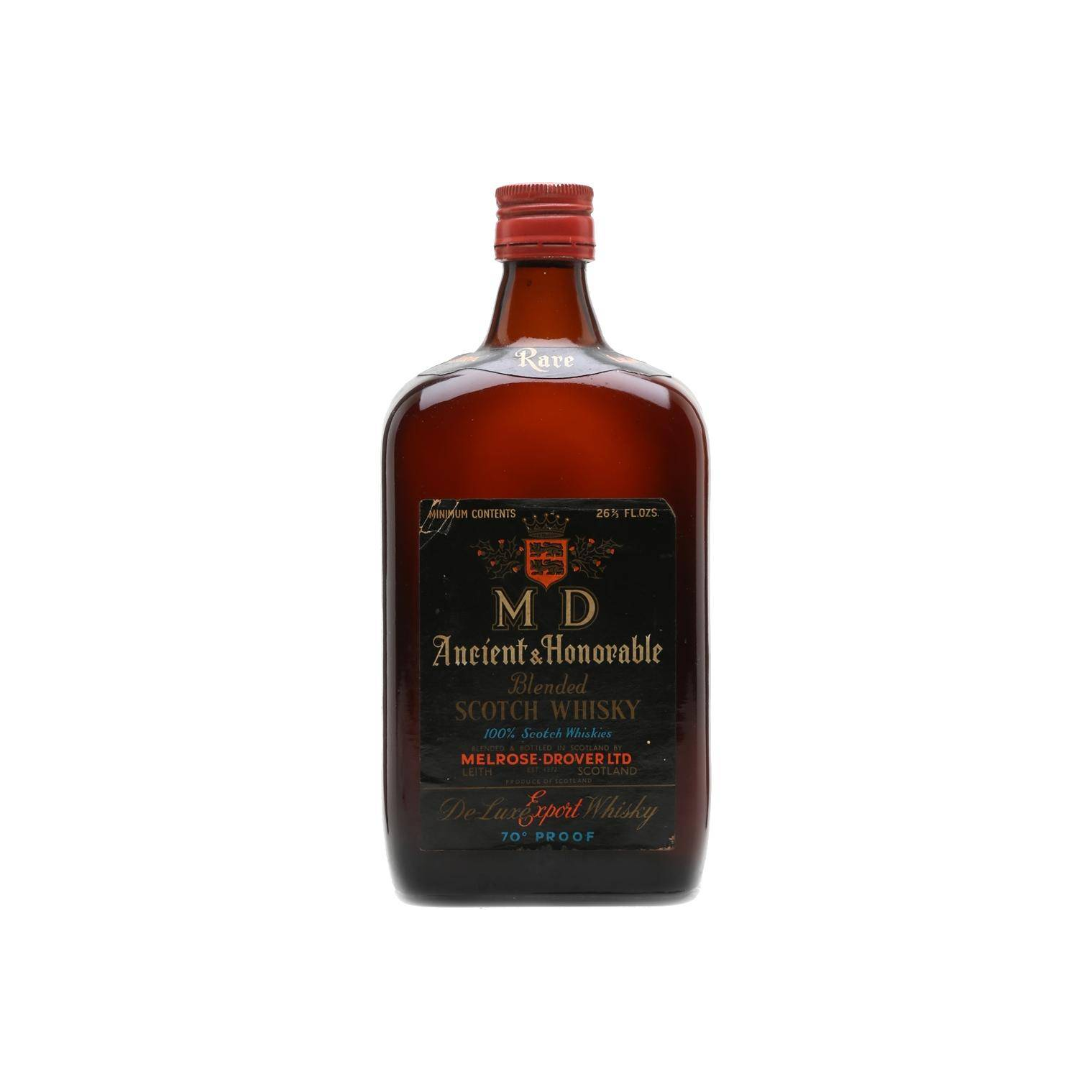 M D Ancient & Honorable Blended Scotch Whisky