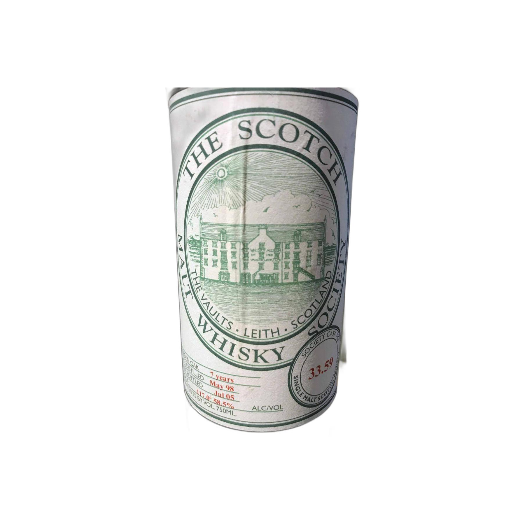 The Scotch Malt Whisky Society 1998 7 Years Single Malt Whisky 2