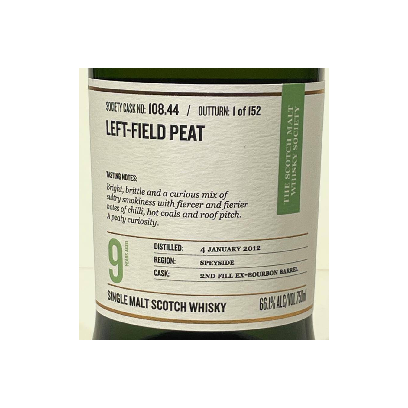The Scotch Malt Whisky Society 2012 9 Years Single Malt Whisky 2