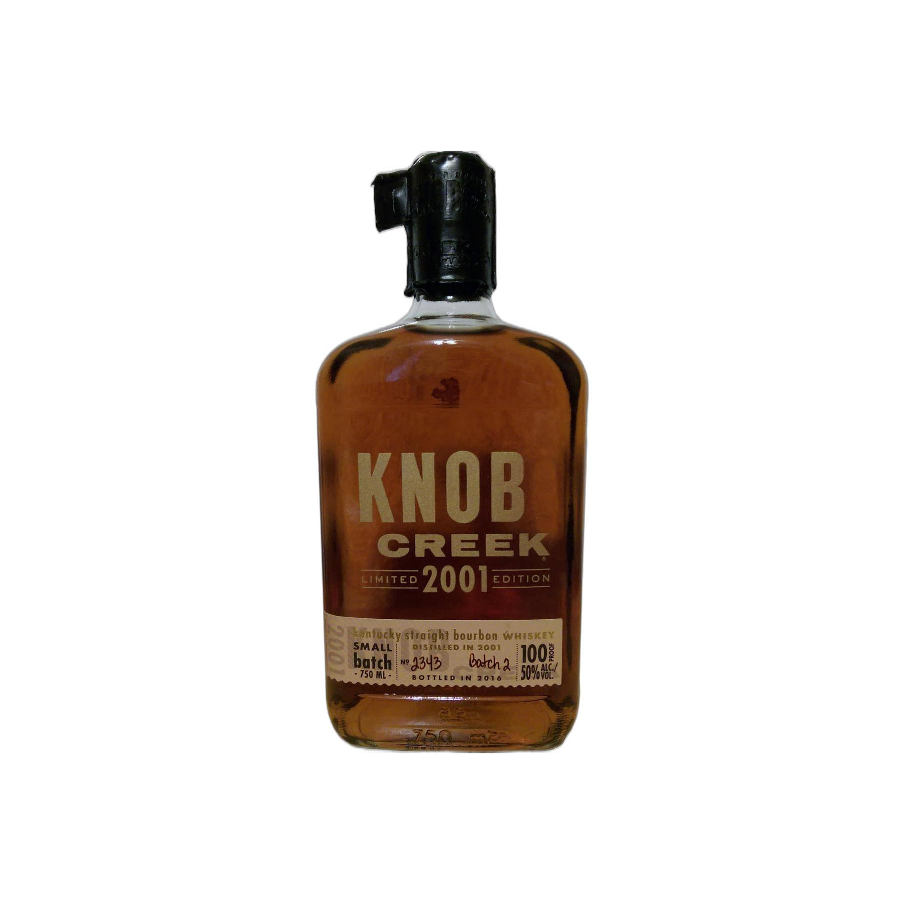 Knob Creek 2001 15 Years Bourbon Whisky