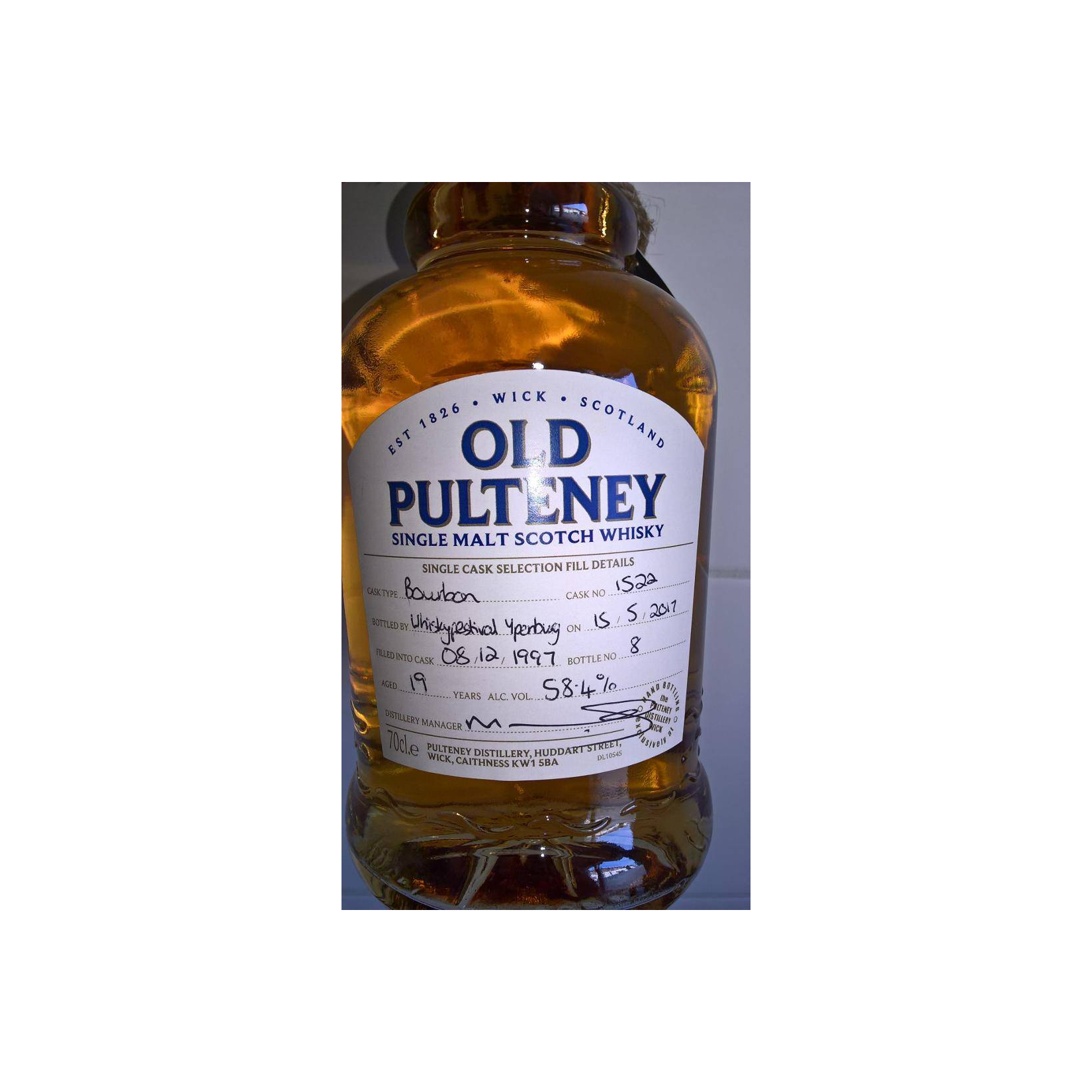 Old Pulteney 1997 19 Years Single Malt Whisky