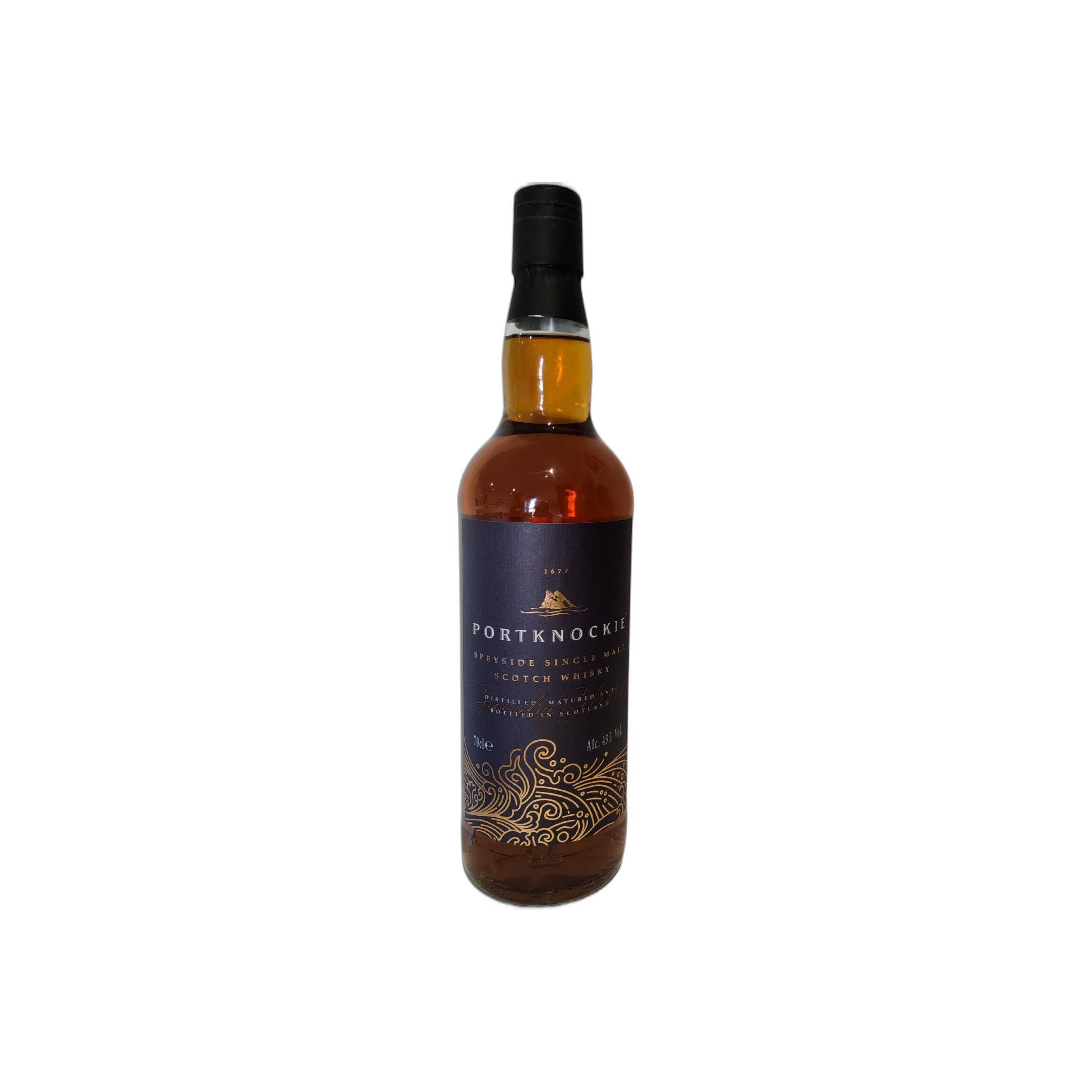 Portknockie Speyside Single Malt Scotch Whisky PK
