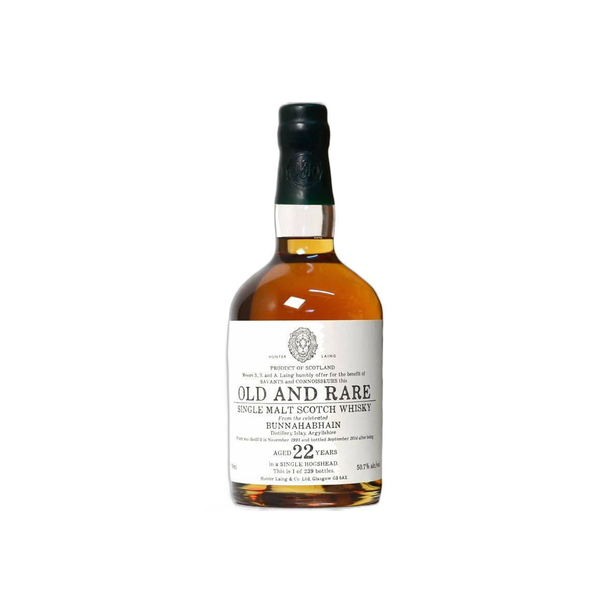 Bunnahabhain 1991 22 Years Single Malt Whisky