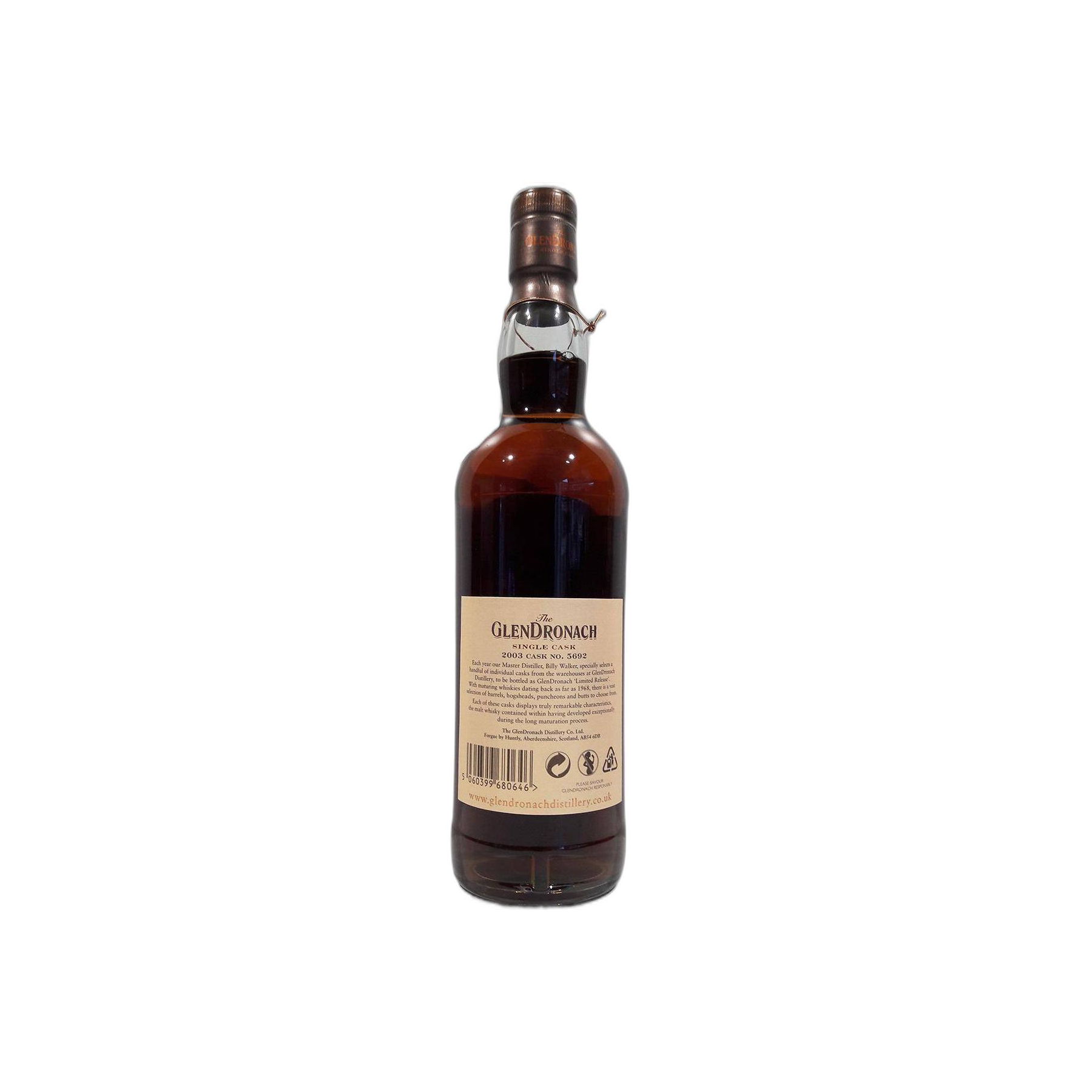 GlenDronach Single Cask 2003 11 Years Single Malt Whisky 3