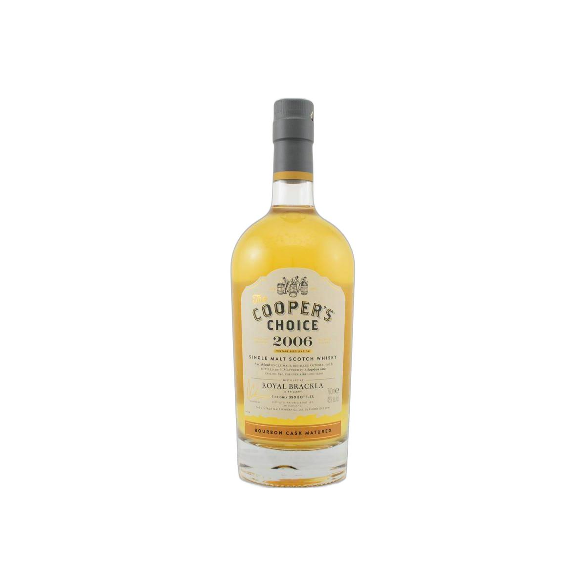 Royal Brackla The Cooper's Choice 2006 9 Years Single Malt Whisky