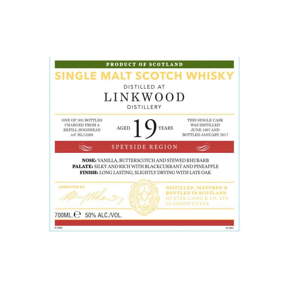Linkwood Old Malt Cask 1997 19 Years Single Malt Whisky 3