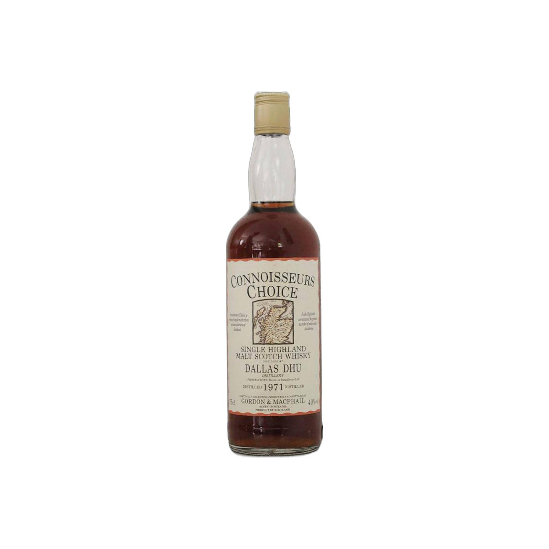 Dallas Dhu Connoisseurs Choice 1971 Single Malt Whisky