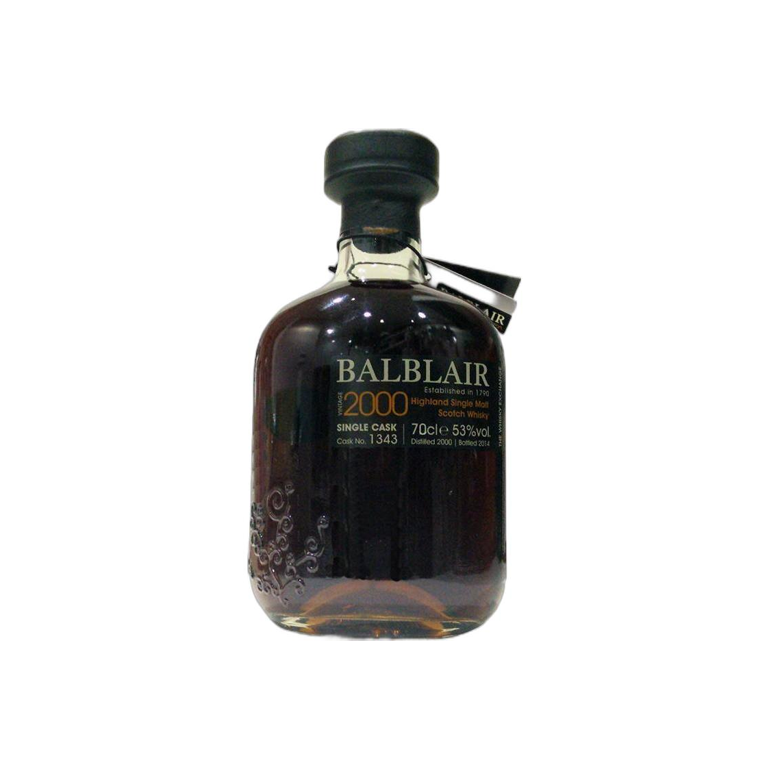 Balblair Single Cask 2000 14 Years Single Malt Whisky