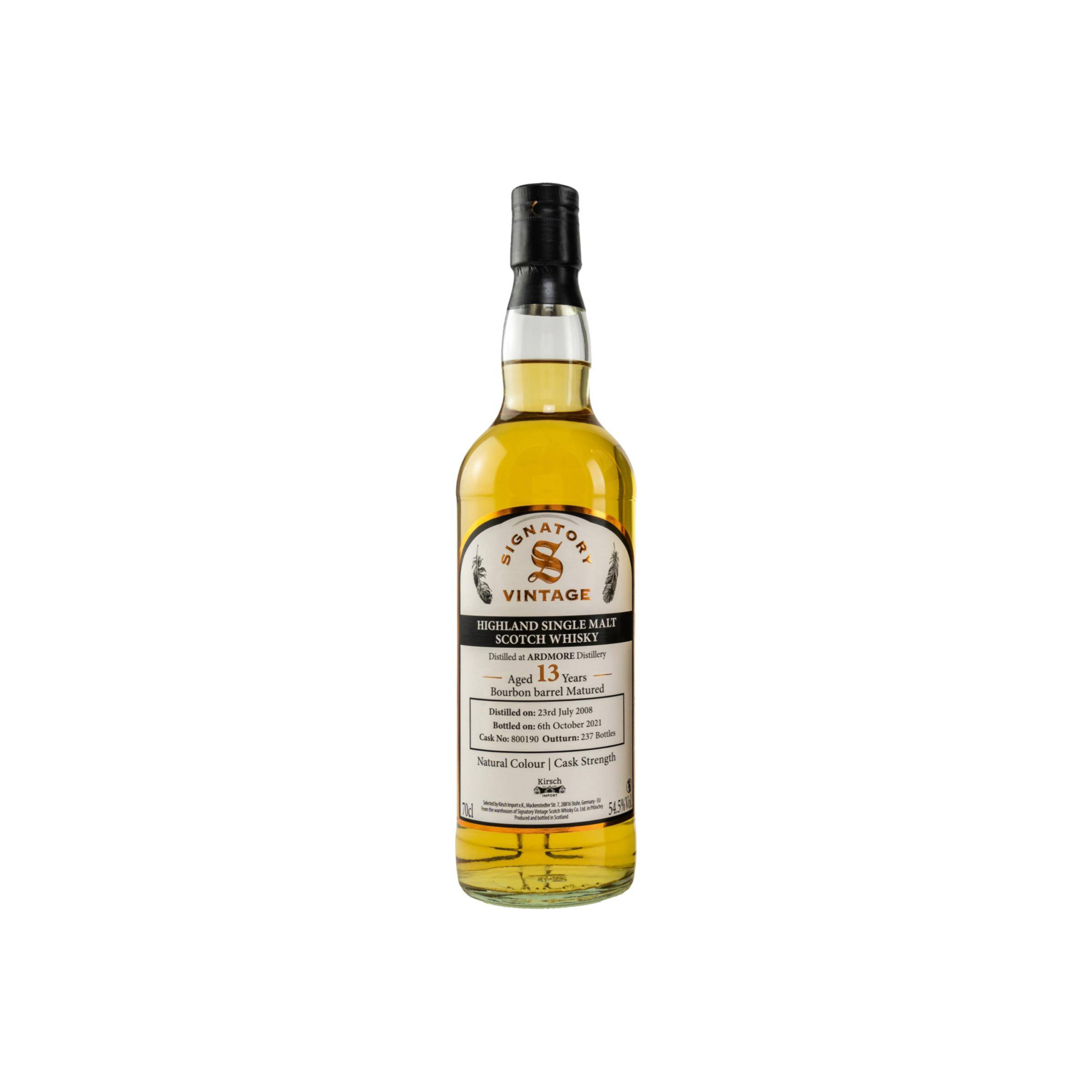 Ardmore 2008 13 Years Single Malt Whisky