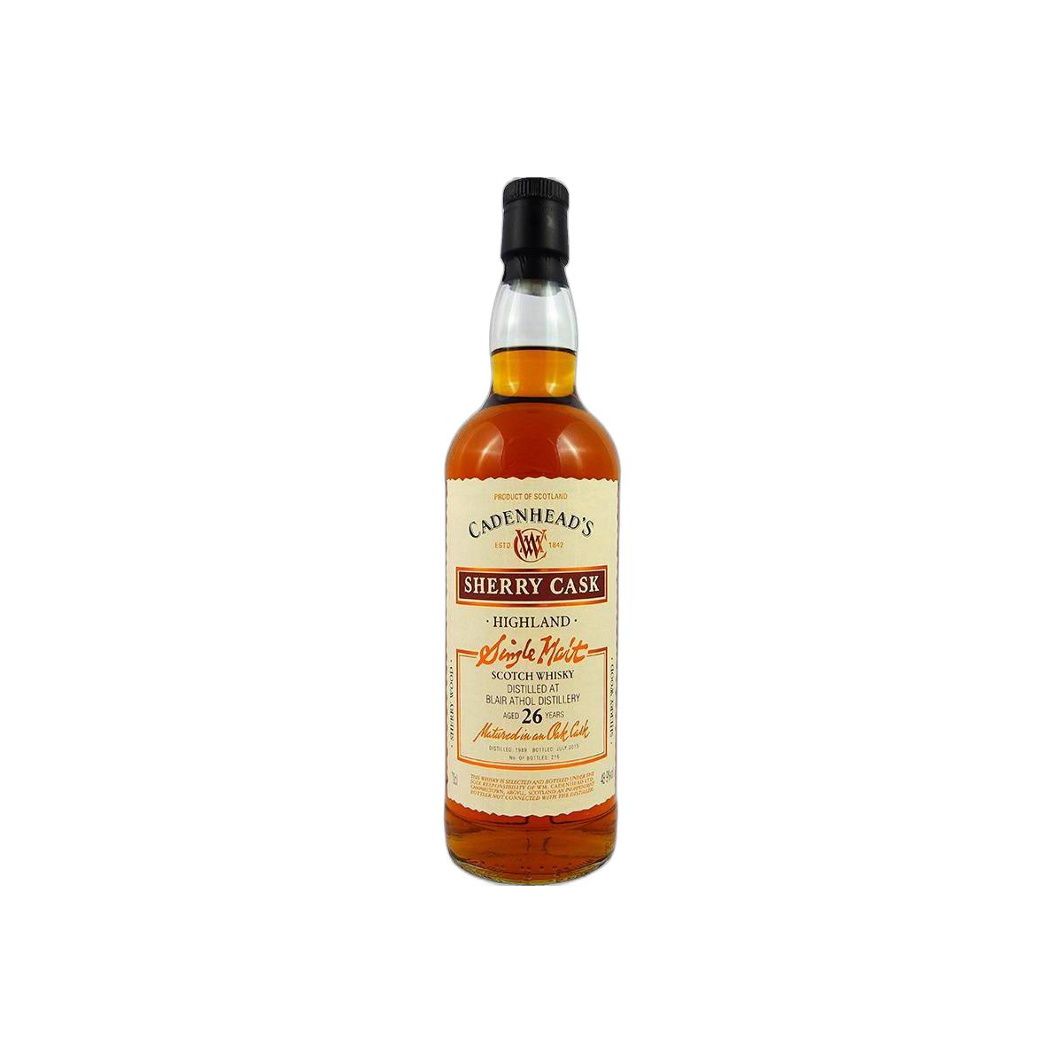 Blair Athol 1989 26 Years Single Malt Whisky 3