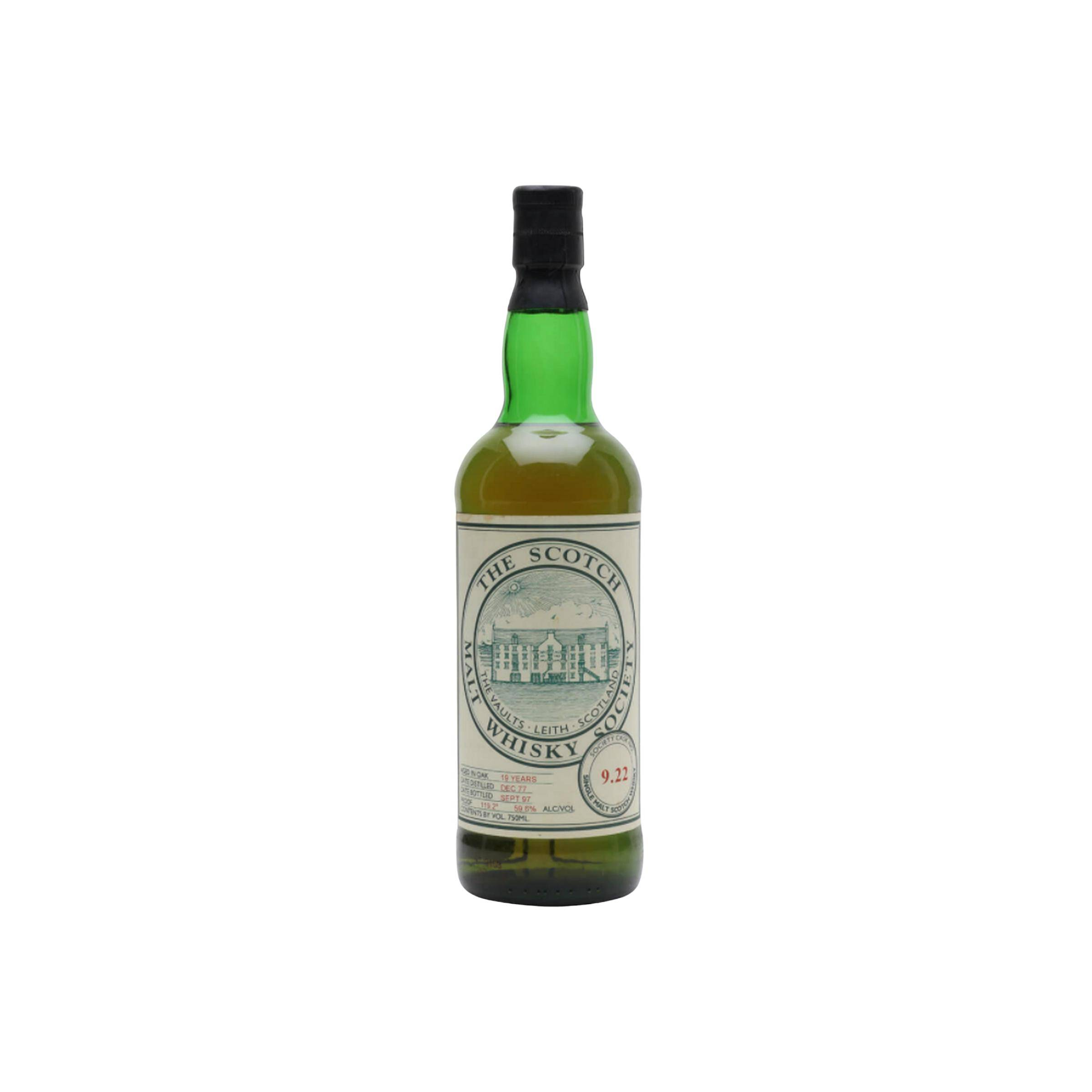 The Scotch Malt Whisky Society 1977 19 Years Single Malt Whisky