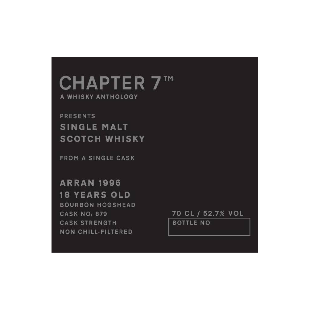 Arran 1996 18 Years Single Malt Whisky 2