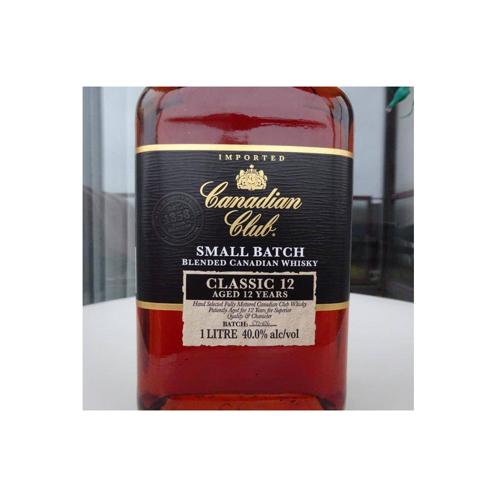 Canadian Club 12 Years Blended Grain Whisky 2