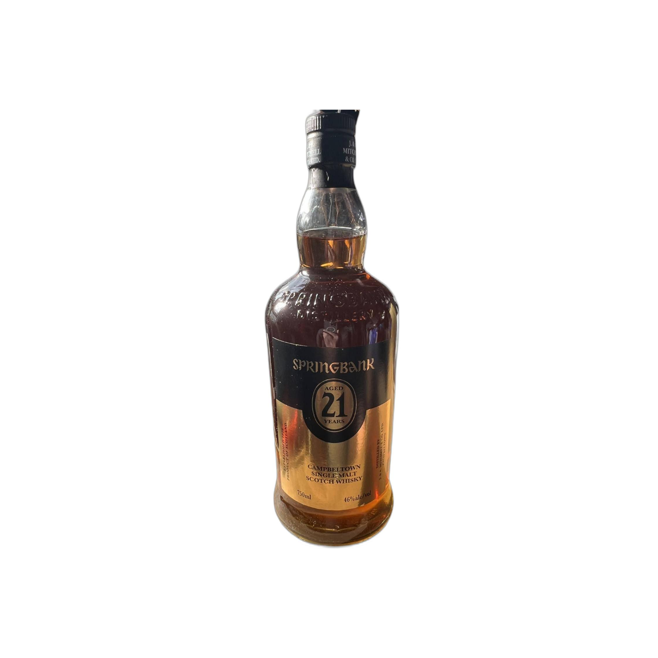 Springbank 21 Years Single Malt Whisky
