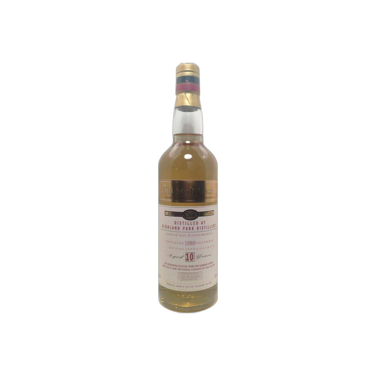Highland Park Old Malt Cask 1989 10 Years Single Malt Whisky