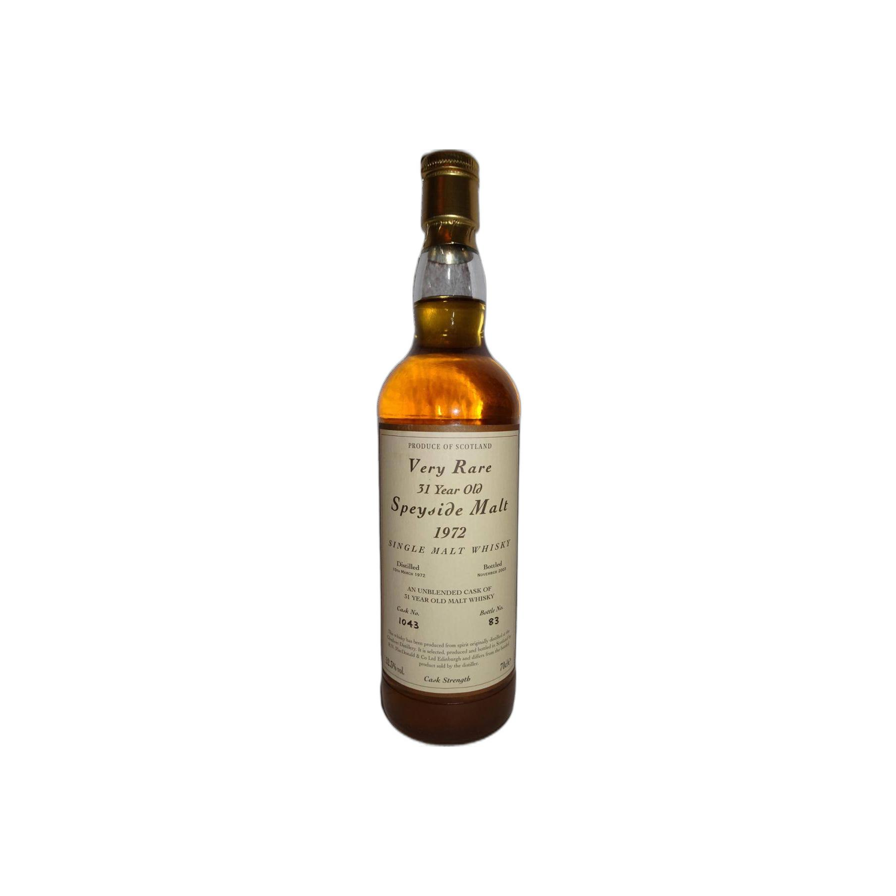 The Glenlivet 1972 31 Years Single Malt Whisky