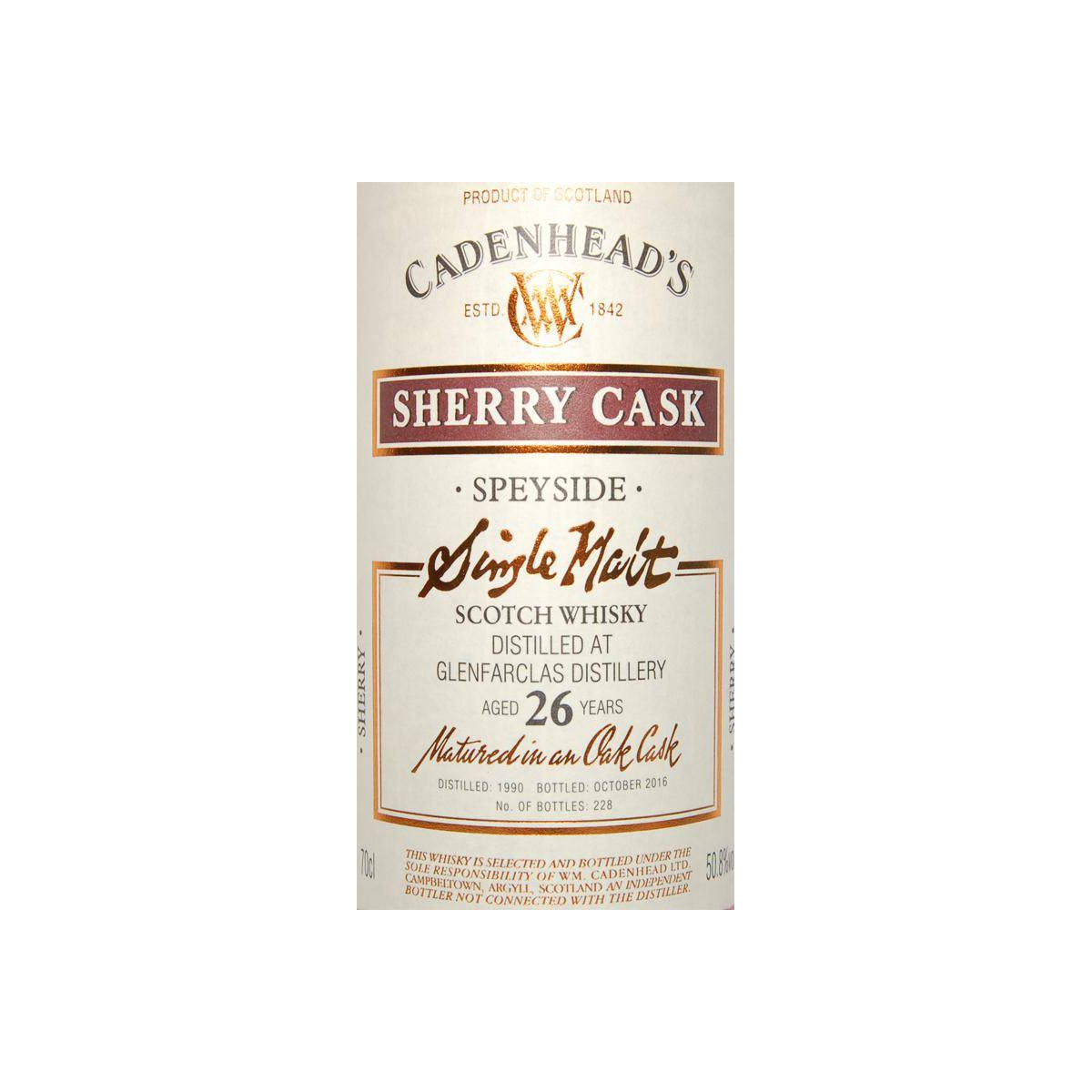 Glenfarclas 1990 26 Years Single Malt Whisky 2