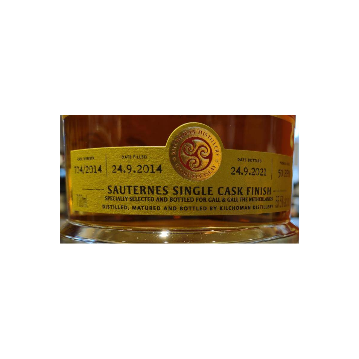 Kilchoman 2014 7 Years Single Malt Whisky 3
