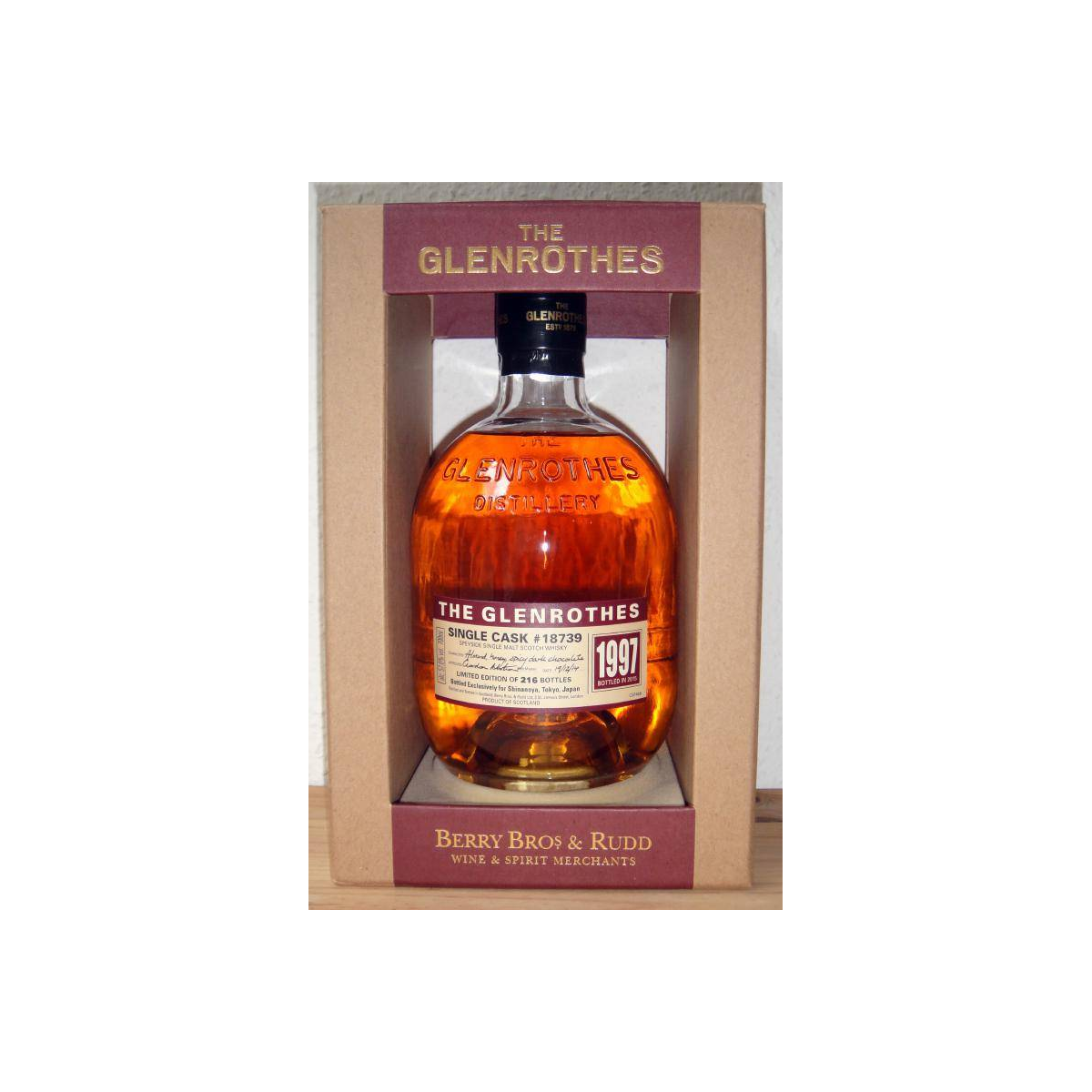 The Glenrothes Single Cask 1997 18 Years Single Malt Whisky 3