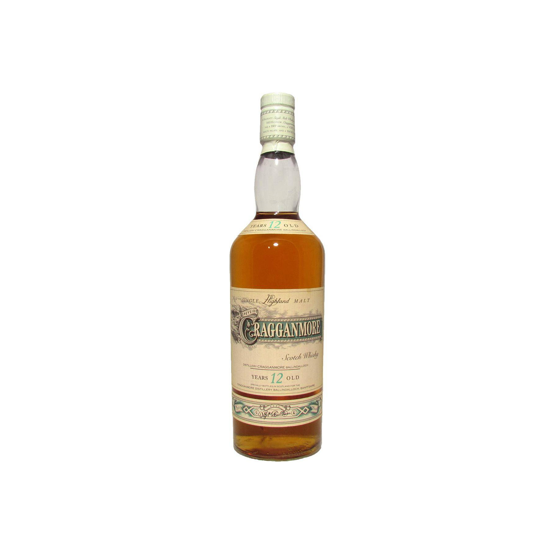 Cragganmore 12 Years Single Malt Whisky