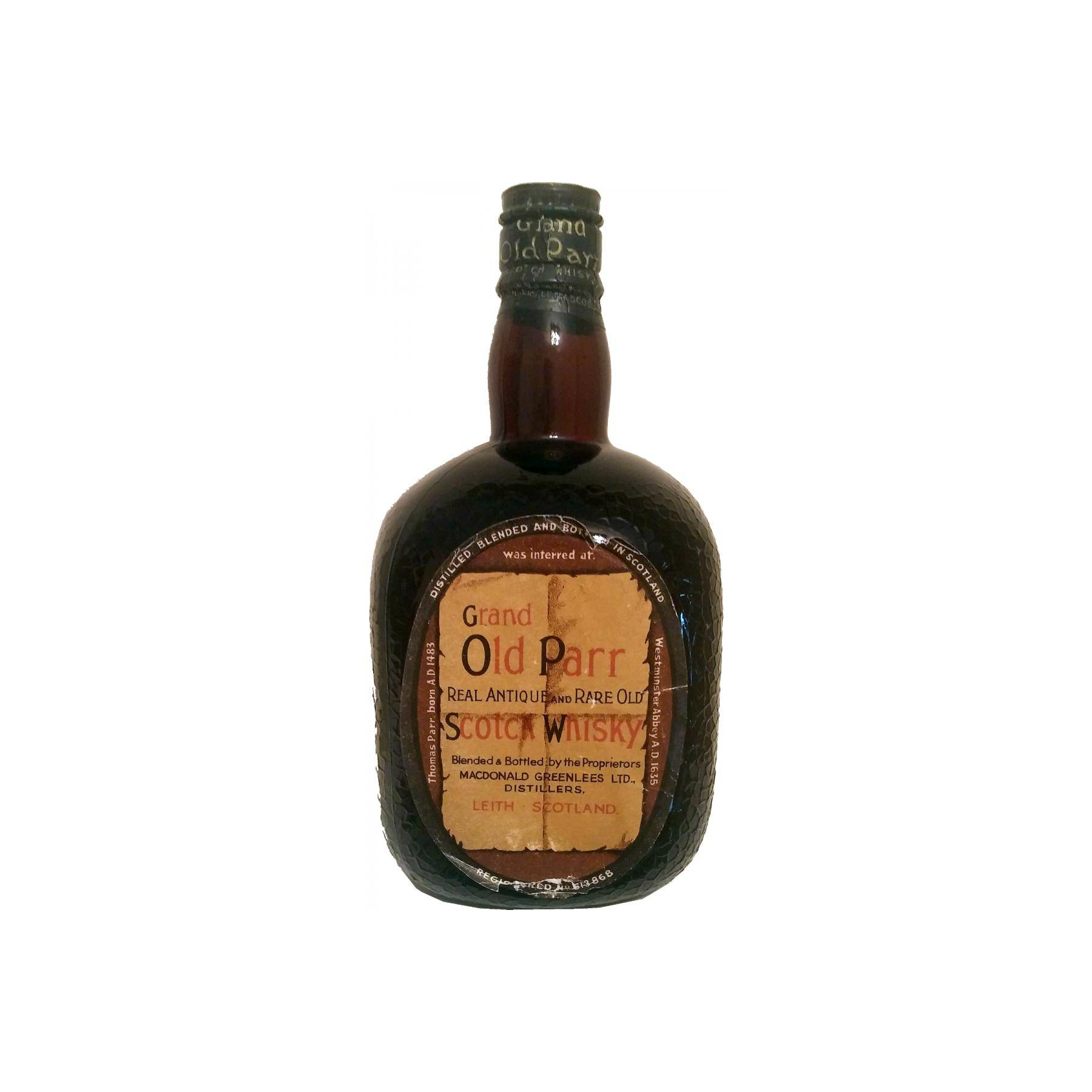 Grand Old Parr Real Antique and Rare Old Scotch Whisky