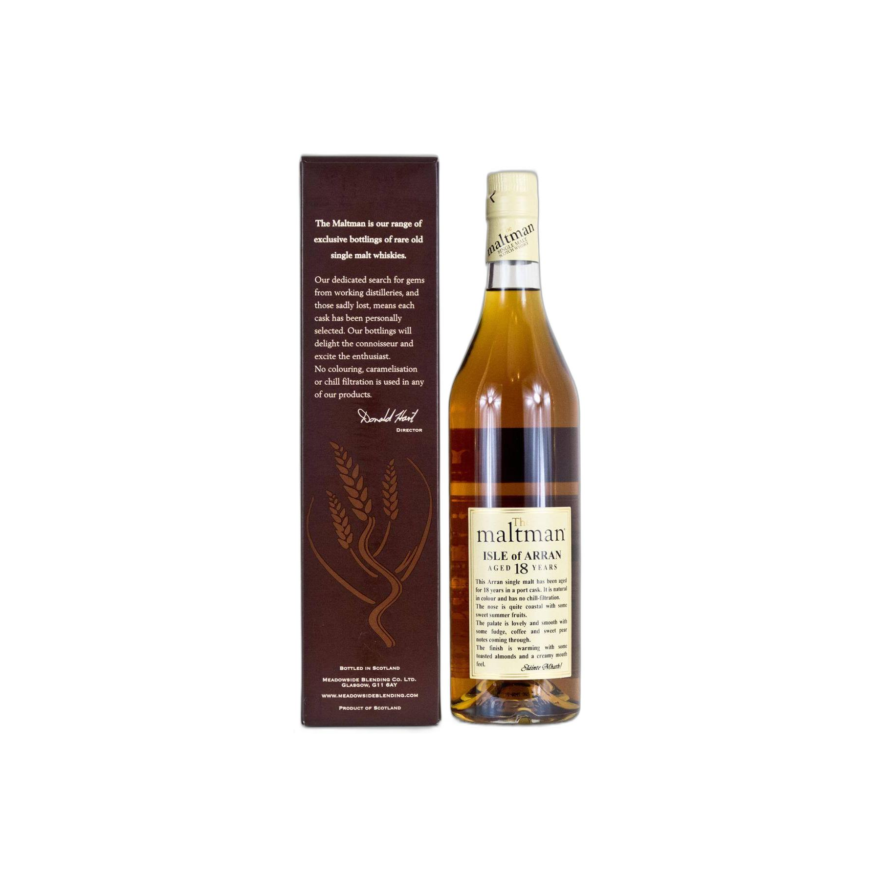 Arran 1996 18 Years Single Malt Whisky 3