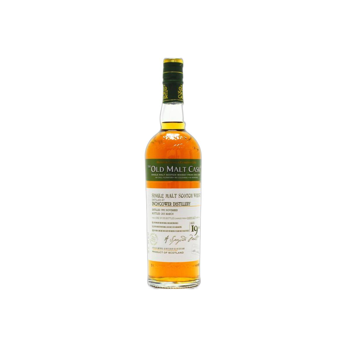 Inchgower Old Malt Cask 1995 19 Years Single Malt Whisky