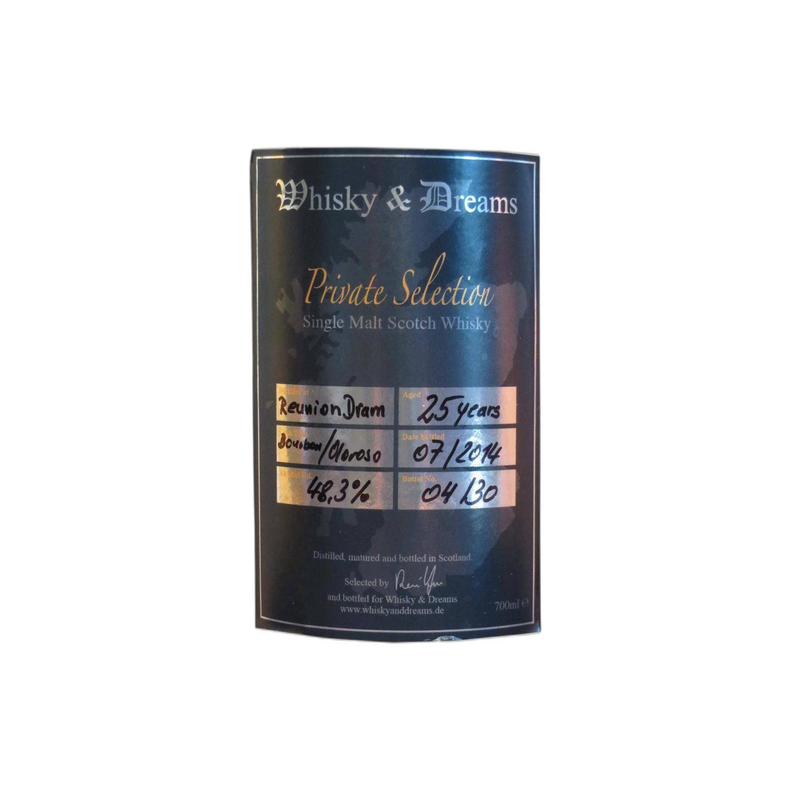 Reunion Dram 25-year-old W&D 2