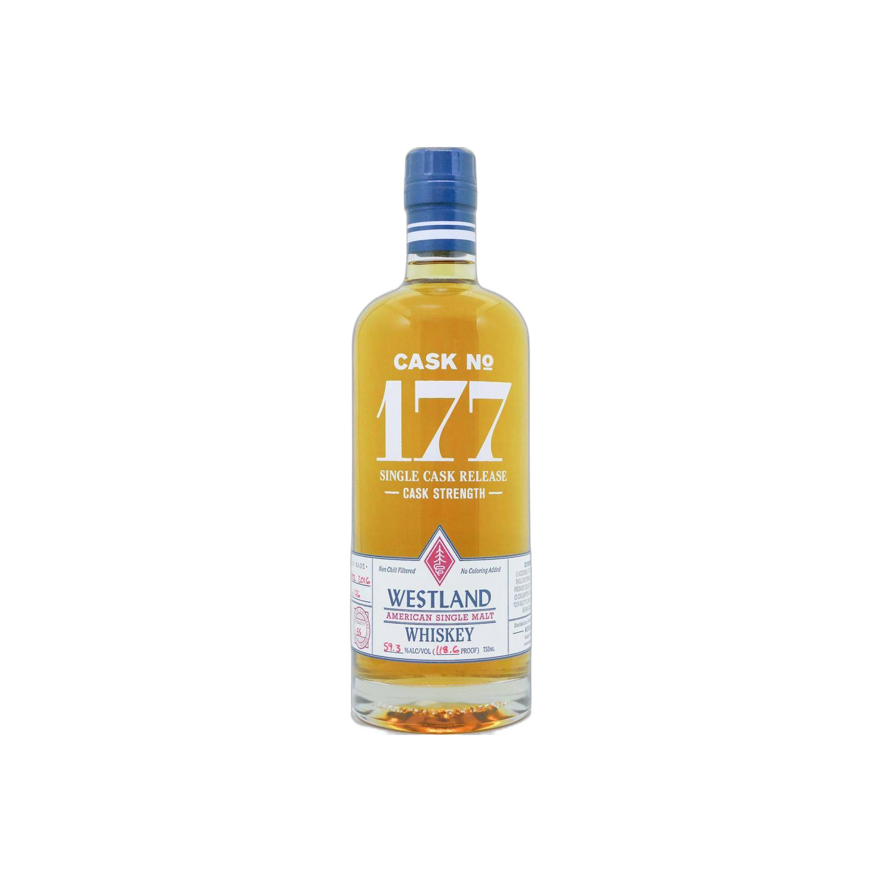 Westland 2012 3 Years Single Malt Whisky