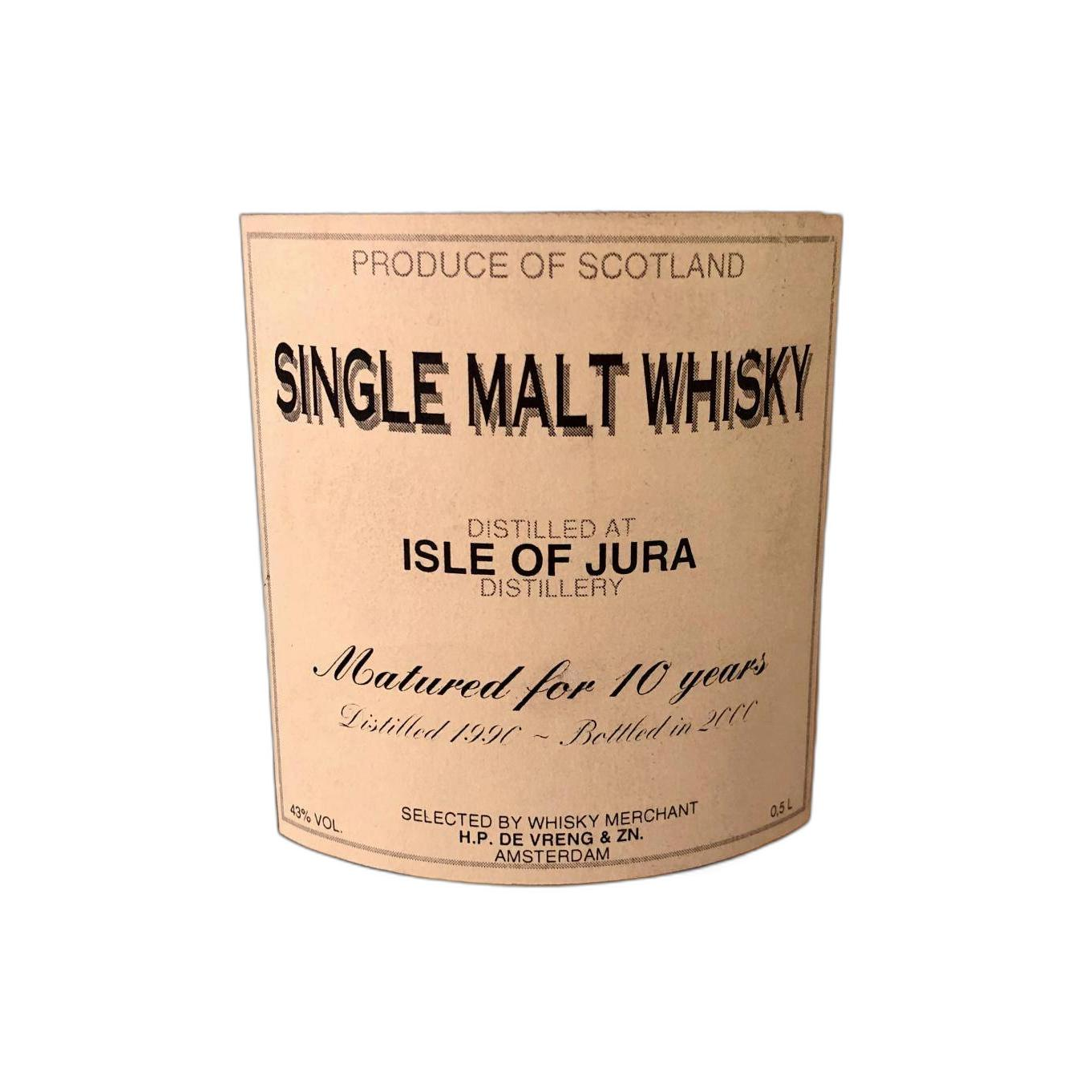 Jura 1990 10 Years Single Malt Whisky 2