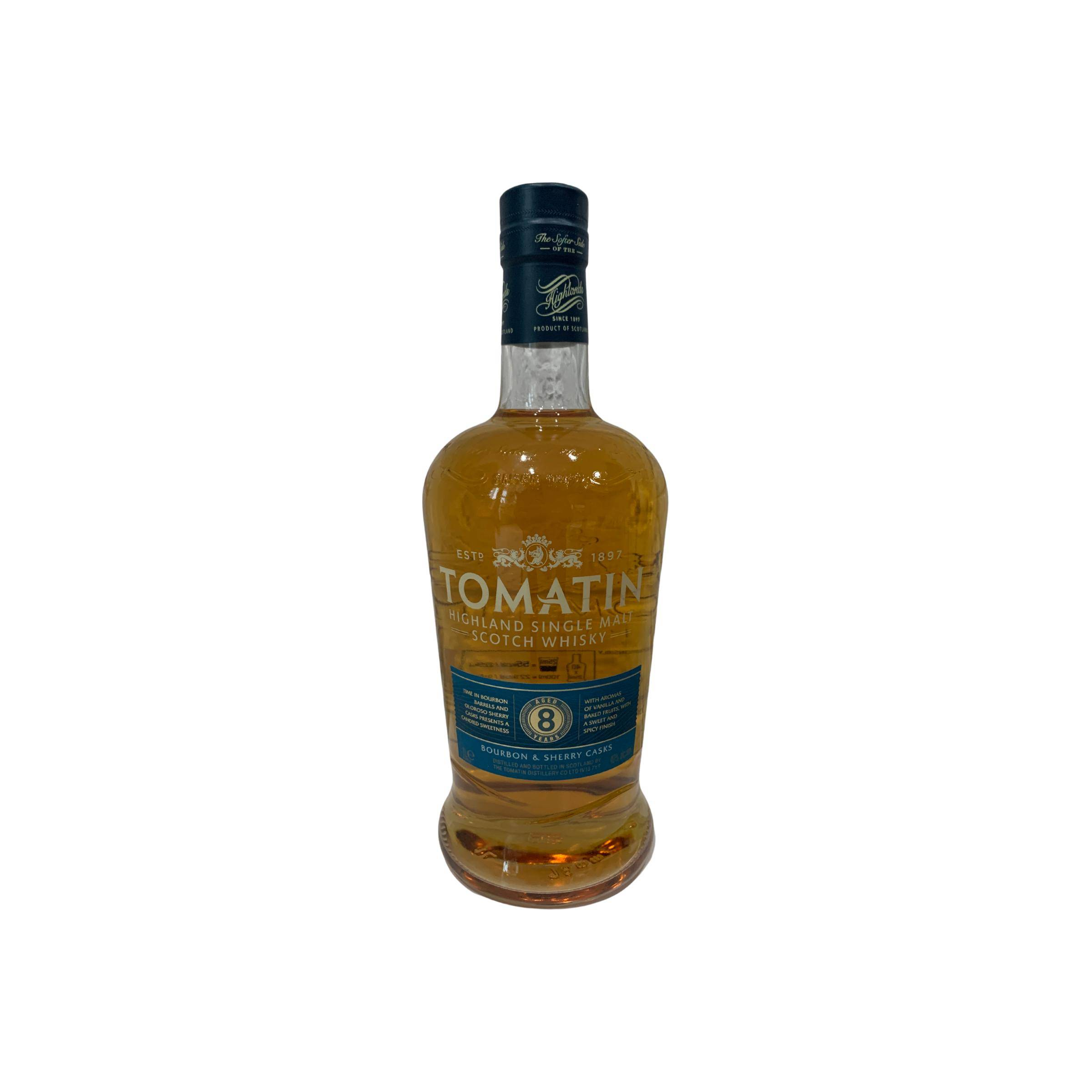 Tomatin 8 Years Single Malt Whisky