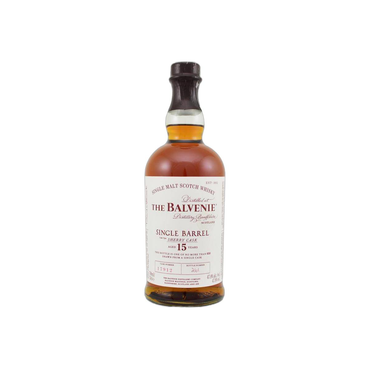 The Balvenie 15 Years Single Malt Whisky