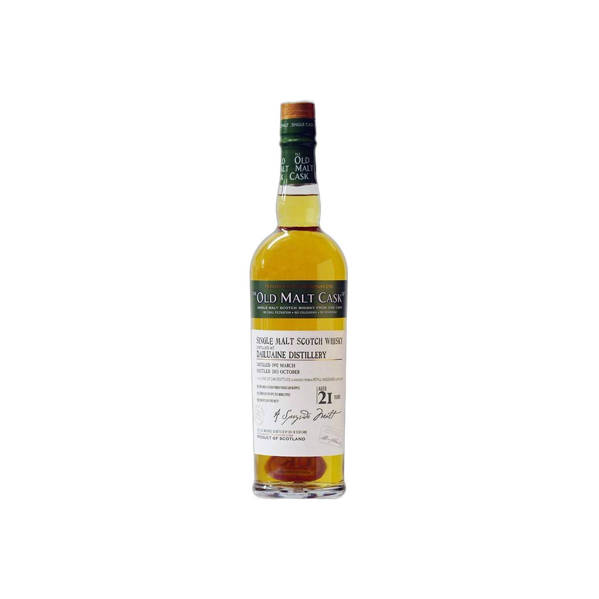 Dailuaine Old Malt Cask 1992 21 Years Single Malt Whisky
