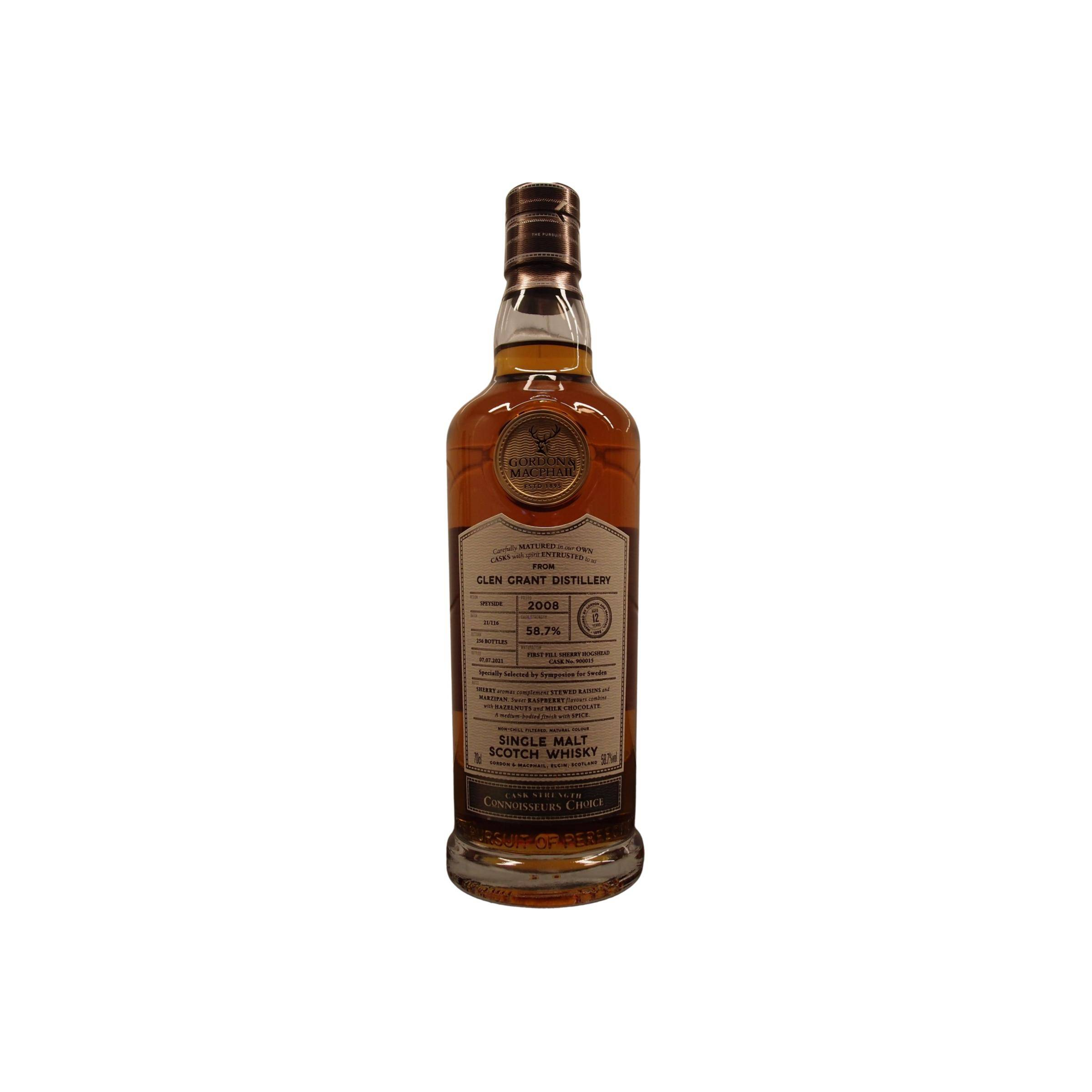 Glen Grant Connoisseurs Choice - Cask Strength 2008 12 Years Single Malt Whisky