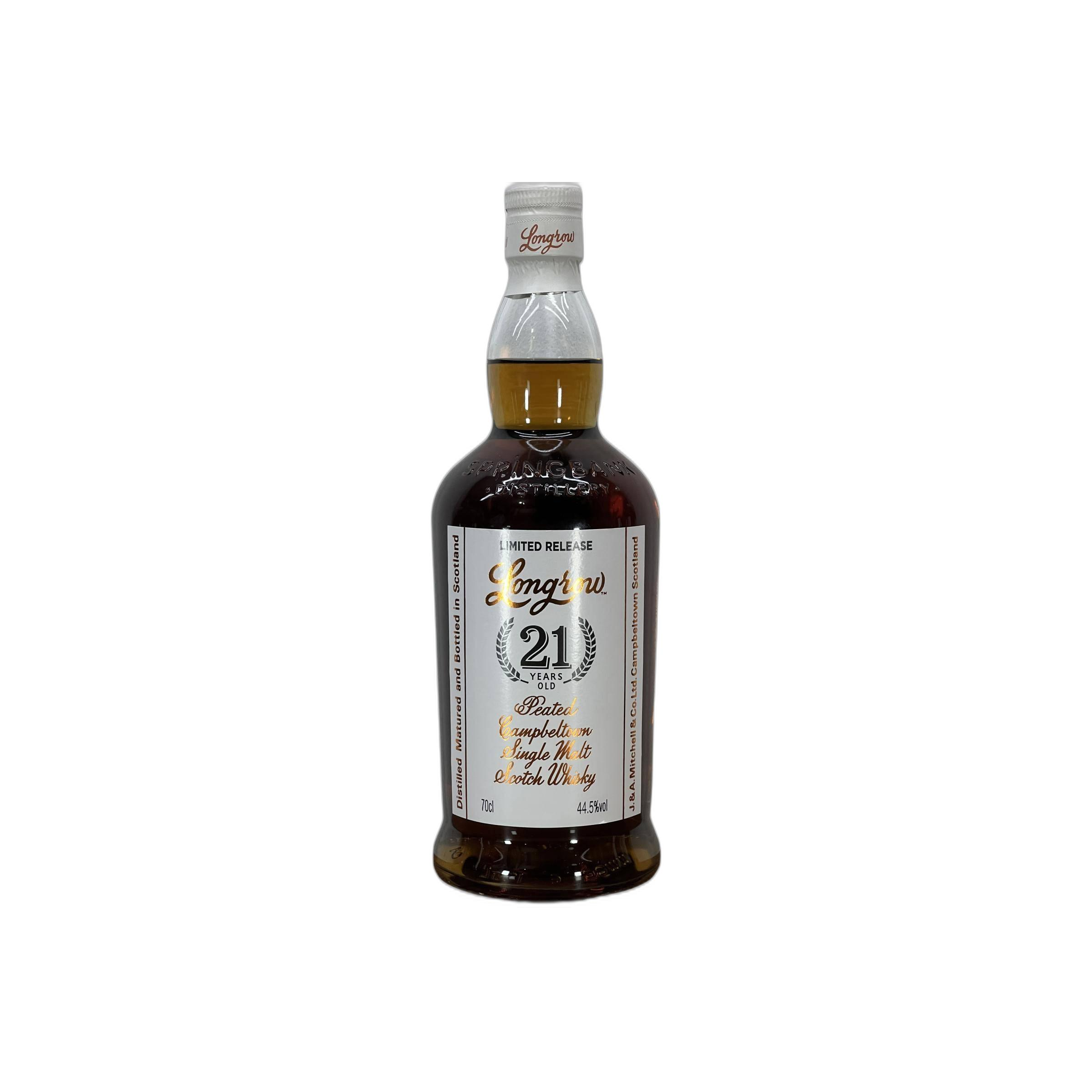 Longrow Single Cask 21 Years Single Malt Whisky