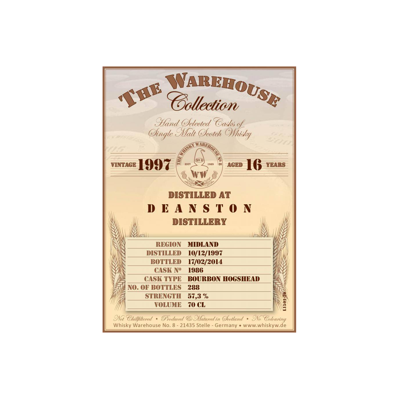 Deanston 1997 16 Years Single Malt Whisky 2