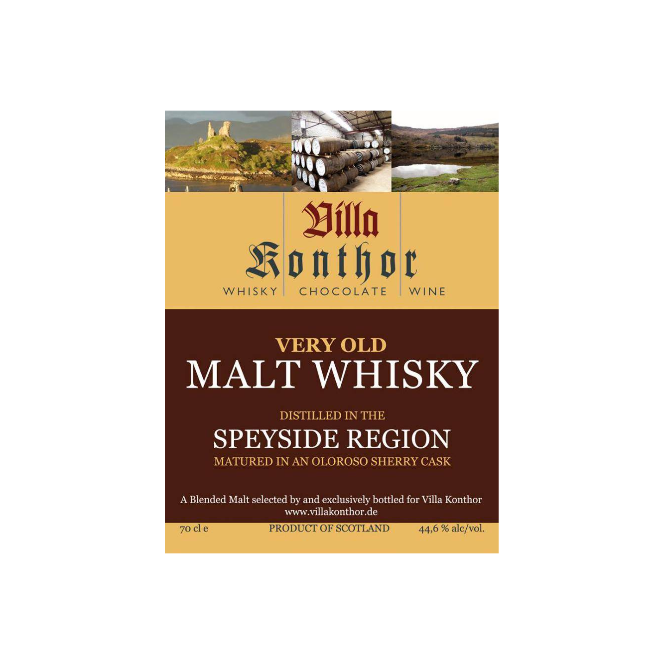 Very Old Malt Whisky Speyside Region 2