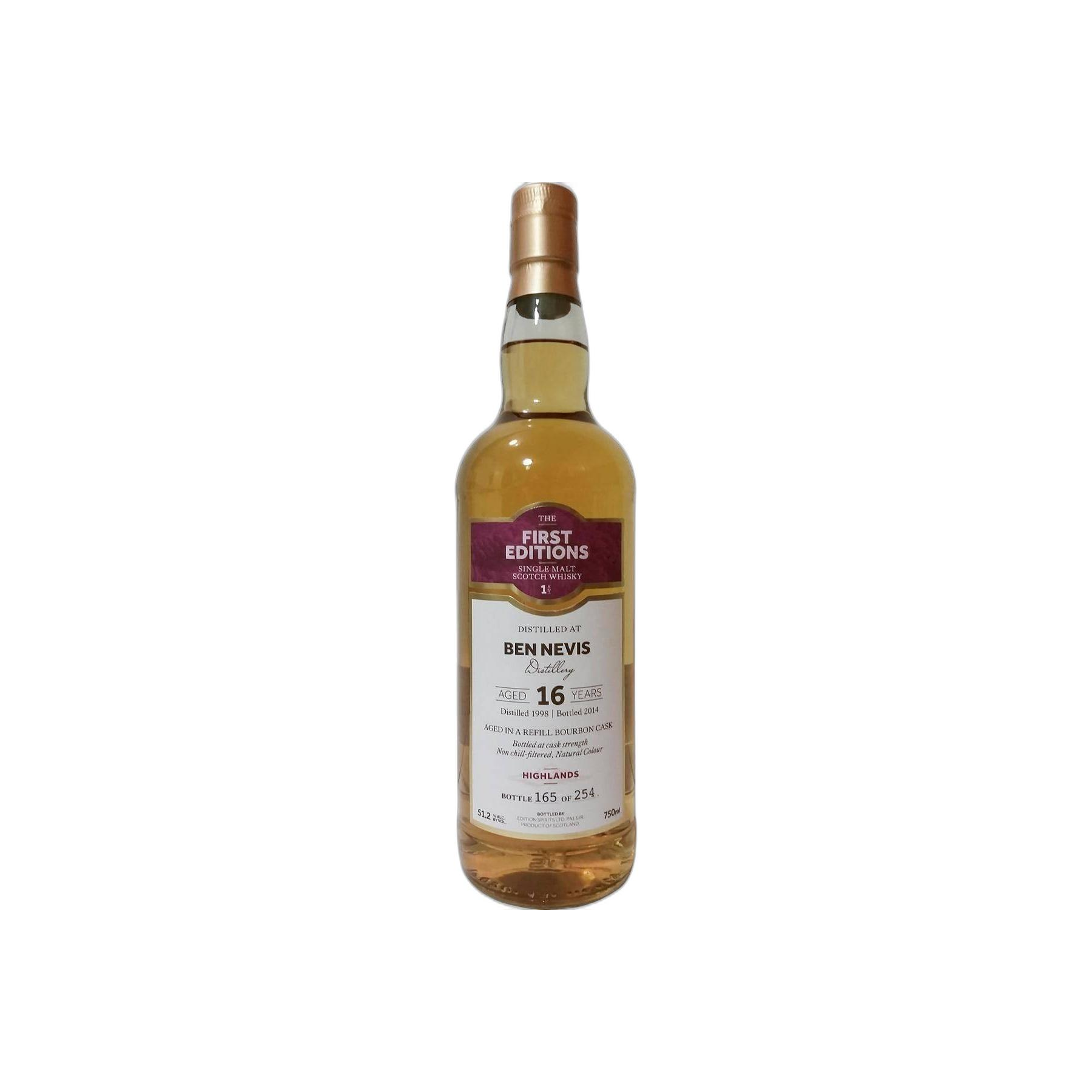 Ben Nevis The First Editions 1998 16 Years Single Malt Whisky