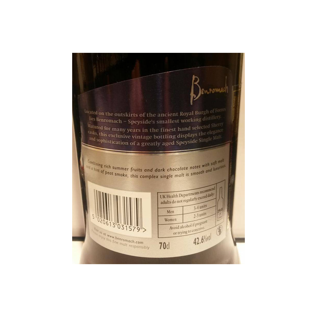Benromach 1969 42 Years Single Malt Whisky 2