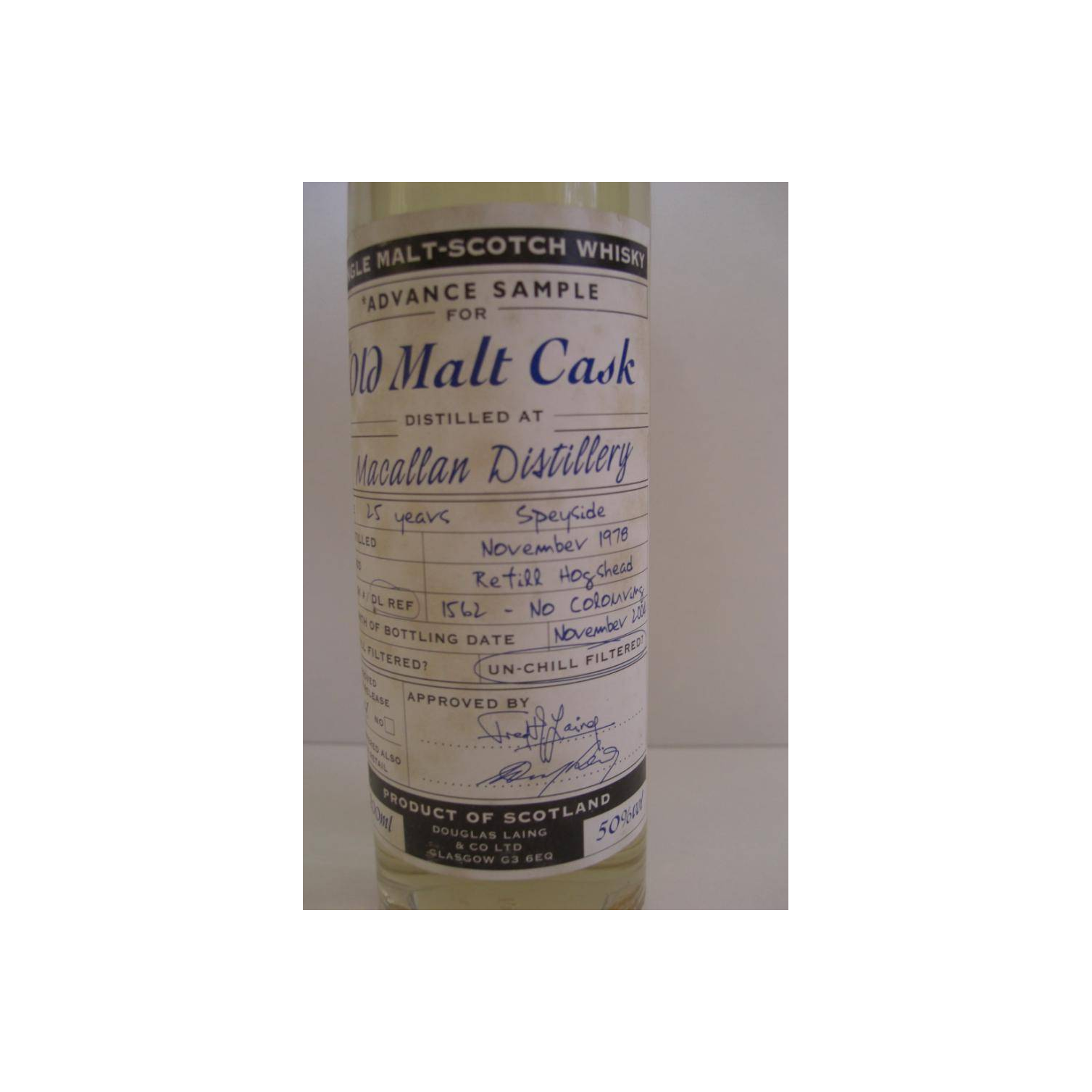 The Macallan 1978 25 Years Single Malt Whisky 2