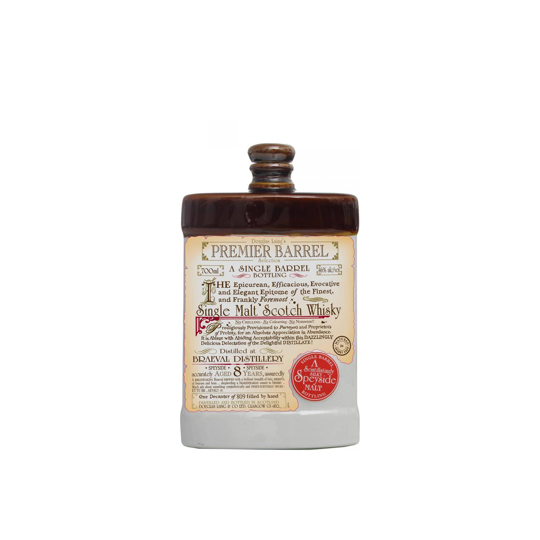 Braeval 8 Years Single Malt Whisky