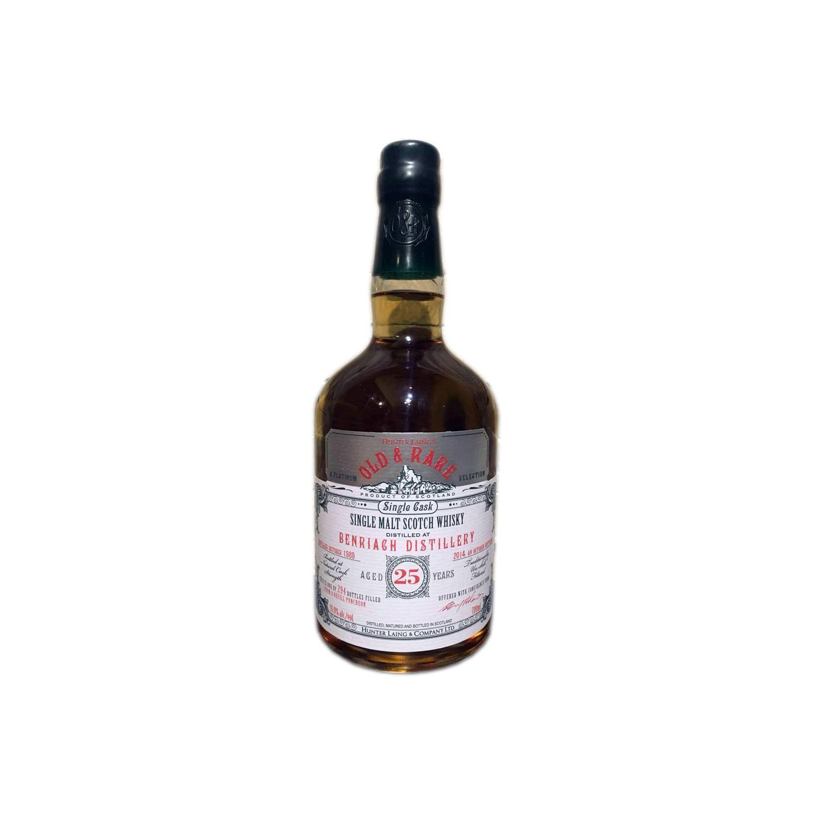 BenRiach 1989 25 Years Single Malt Whisky