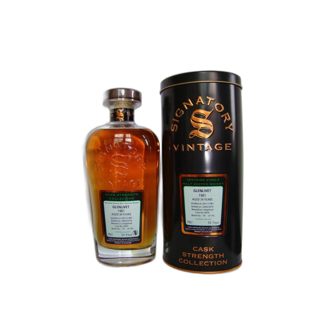 The Glenlivet Cask Strength Collection 1981 34 Years Single Malt Whisky 2